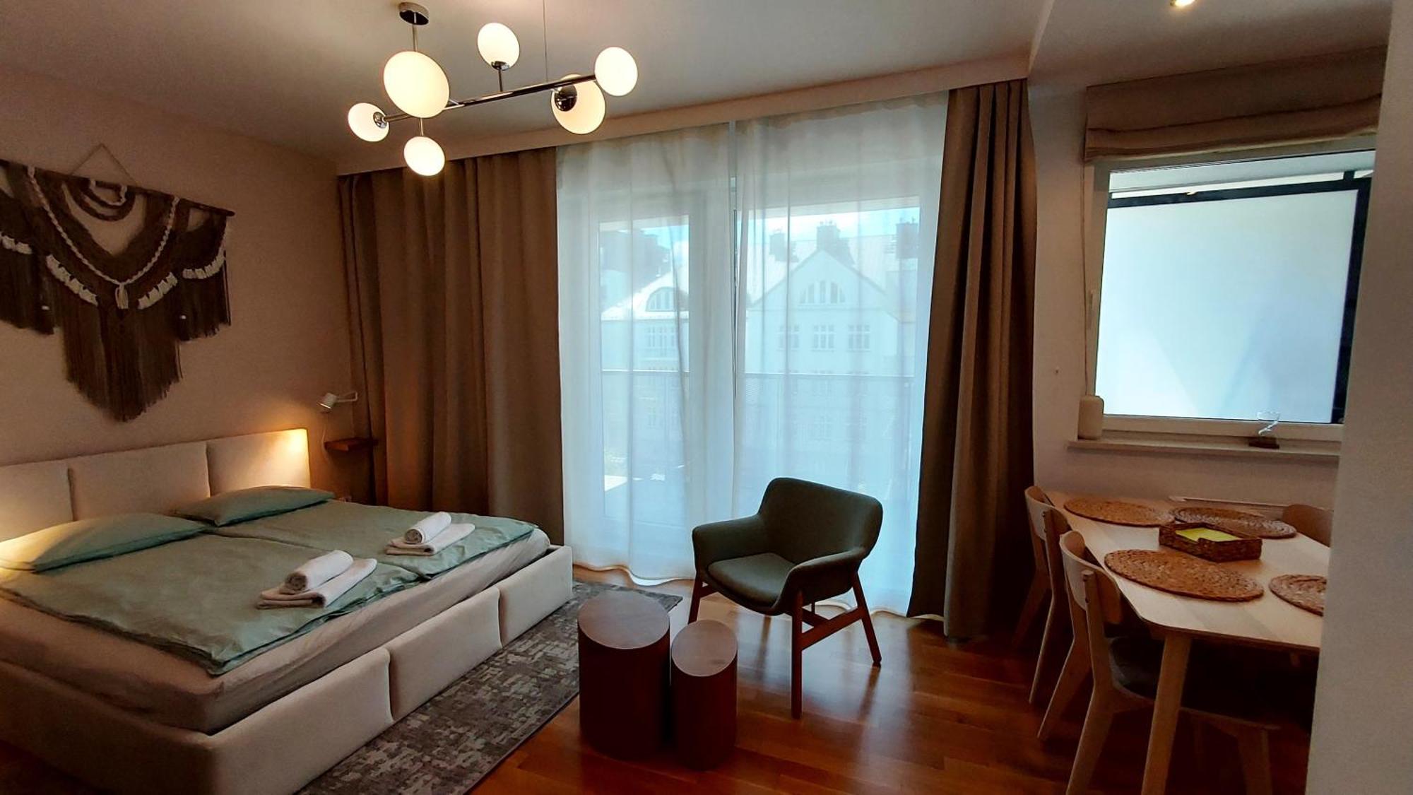 Апартаменты Kropla Rosy 2 Вроцлав Экстерьер фото